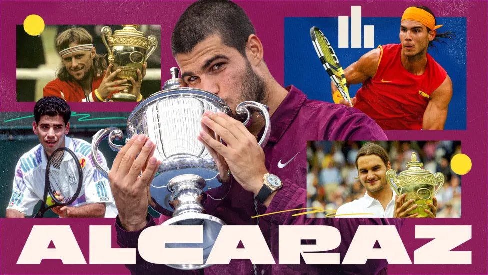 ‘Playing perfectly’ – how does Alcaraz rank v men’s Football legends at 22?